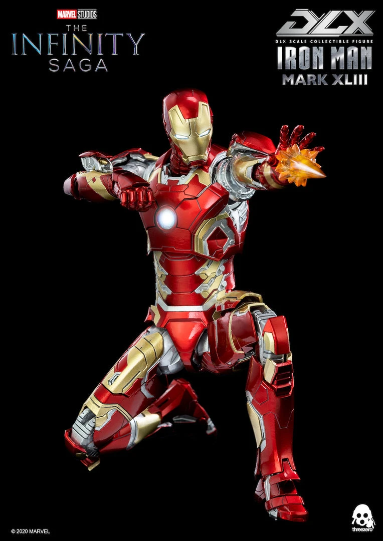 ThreeZero - Avengers - Infinity Saga DLX Iron Man Mark 43 1/12 Scale Comics 6 ThreeZero - Avengers - Infinity Saga DLX Iron Man Mark 43 1/12 Scale Comics