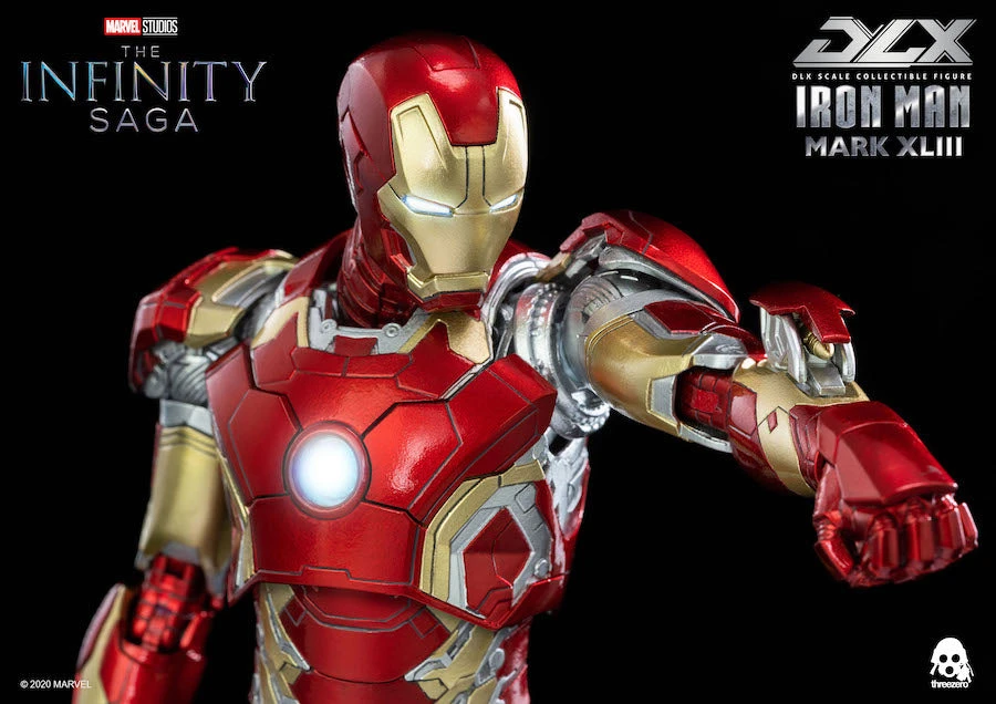 ThreeZero - Avengers - Infinity Saga DLX Iron Man Mark 43 1/12 Scale Comics 8 ThreeZero - Avengers - Infinity Saga DLX Iron Man Mark 43 1/12 Scale Comics