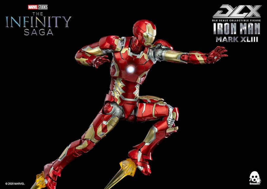 ThreeZero - Avengers - Infinity Saga DLX Iron Man Mark 43 1/12 Scale Comics 15 ThreeZero - Avengers - Infinity Saga DLX Iron Man Mark 43 1/12 Scale Comics