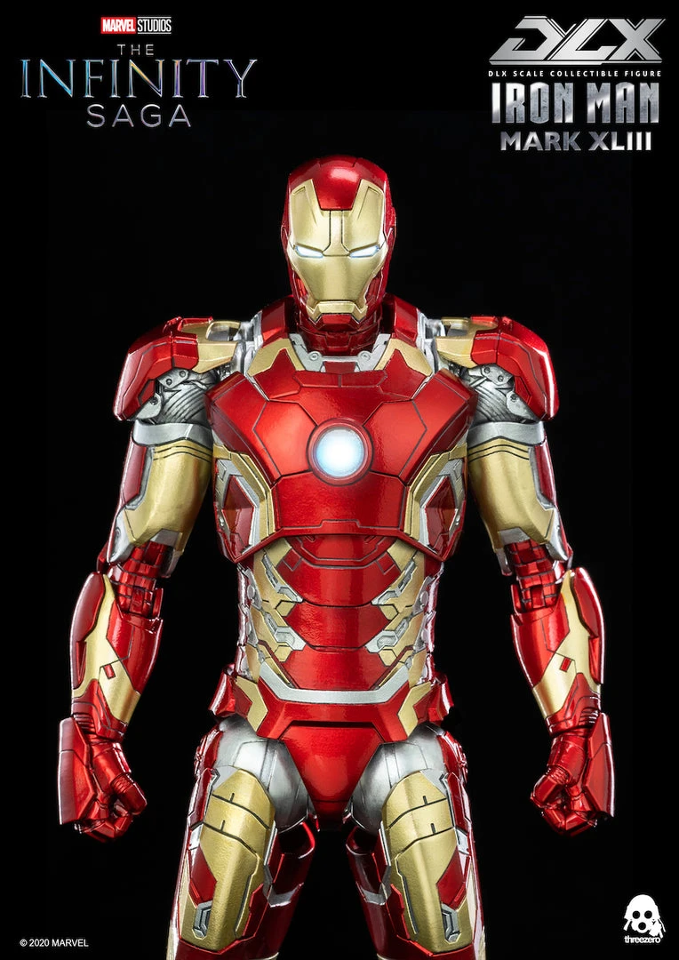 ThreeZero - Avengers - Infinity Saga DLX Iron Man Mark 43 1/12 Scale Comics 17 ThreeZero - Avengers - Infinity Saga DLX Iron Man Mark 43 1/12 Scale Comics