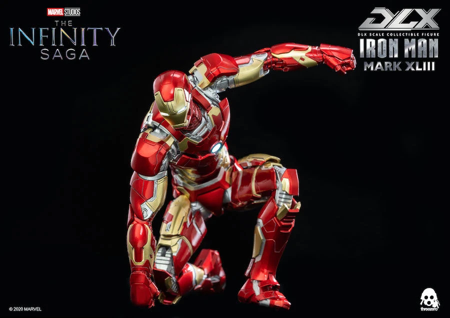 ThreeZero - Avengers - Infinity Saga DLX Iron Man Mark 43 1/12 Scale Comics 18 ThreeZero - Avengers - Infinity Saga DLX Iron Man Mark 43 1/12 Scale Comics
