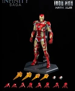 ThreeZero - Avengers - Infinity Saga DLX Iron Man Mark 43 1/12 Scale Comics 35 ThreeZero - Avengers - Infinity Saga DLX Iron Man Mark 43 1/12 Scale Comics