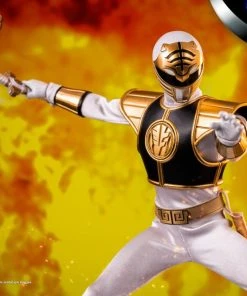 ThreeZero 1/6 Scale Figure - Mighty Morphin Power Rangers - White Ranger