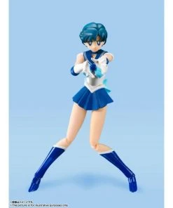 Bandai S.H. Figuarts Sailor Moon - Sailor Mercury - Animation Color Edition "Pretty Guardian Sailor Moon" Anime