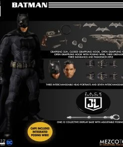 Mezco Toys ONE:12 Collective - Zack Snyder’s Justice League Deluxe Steel Boxed Set
