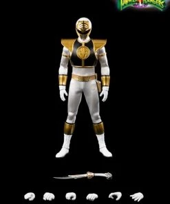 ThreeZero 1/6 Scale Figure - Mighty Morphin Power Rangers - White Ranger