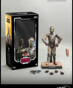 Pre-Orders Hot Toys Movie Masterpiece Series - Star Wars Episode II: Attack Of The Clones - C-3PO