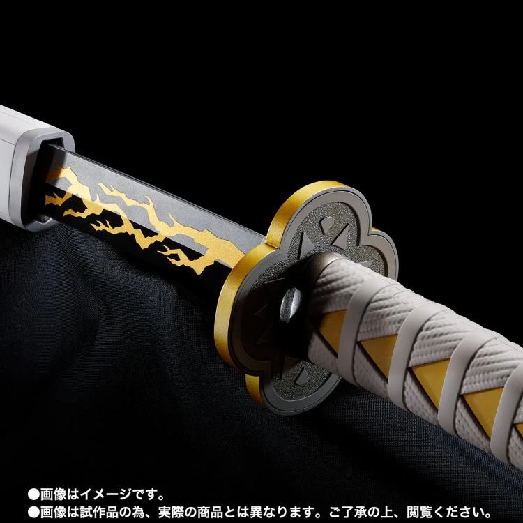 Bandai Demon Slayer: Kimetsu No Yaiba Proplica - Agatsuma Zenitsu Nichirin Sword 8 Bandai Demon Slayer: Kimetsu No Yaiba Proplica - Agatsuma Zenitsu Nichirin Sword