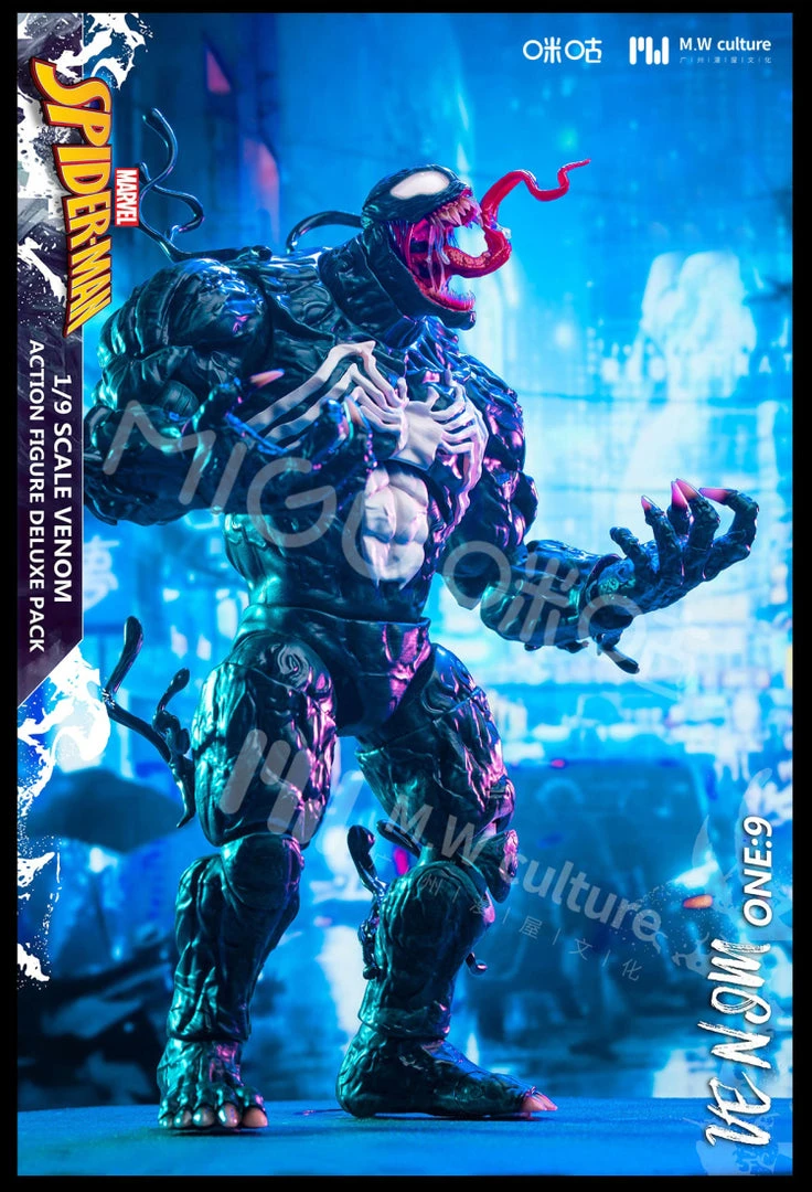 Comics M.W. Culture 1/9 Scale Spider-Man: Venom Deluxe Pack 8 Comics M.W. Culture 1/9 Scale Spider-Man: Venom Deluxe Pack