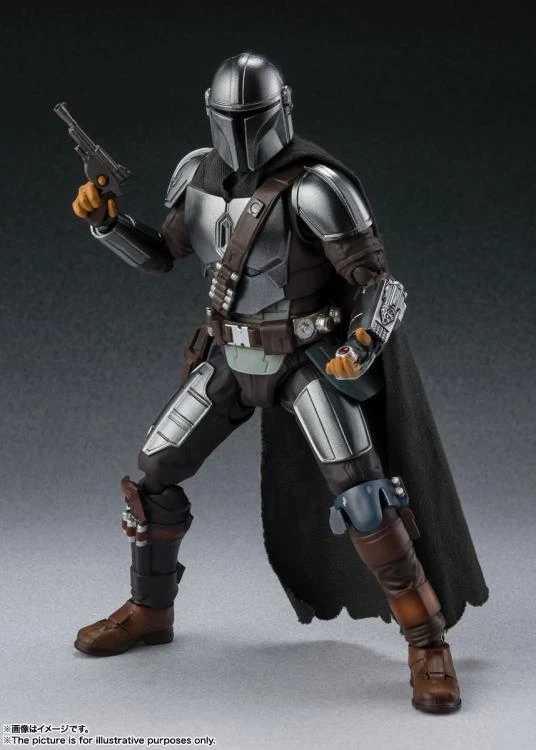 Bandai The Mandalorian S.H.Figuarts The Mandalorian And Grogu Figure Set 4 Bandai The Mandalorian S.H.Figuarts The Mandalorian And Grogu Figure Set