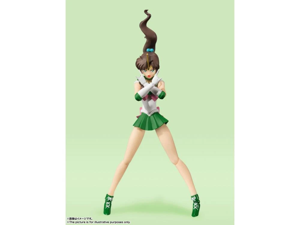 Bandai S.H. Figuarts Sailor Moon - Sailor Jupiter - Animation Color Edition "Pretty Guardian Sailor Moon" Anime 7 Bandai S.H. Figuarts Sailor Moon - Sailor Jupiter - Animation Color Edition "Pretty Guardian Sailor Moon" Anime