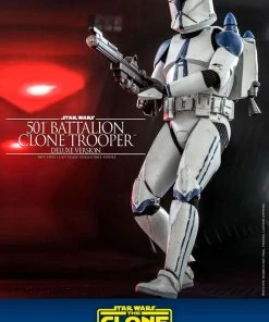 Movies / TV / Sports Hot Toys TV Masterpiece 1/6 Scale Figure - 501st Battalion Clone Trooper - Deluxe (The Clone Wars)