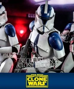Movies / TV / Sports Hot Toys TV Masterpiece 1/6 Scale Figure - 501st Battalion Clone Trooper - Deluxe (The Clone Wars)