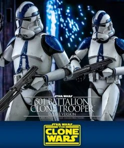 Movies / TV / Sports Hot Toys TV Masterpiece 1/6 Scale Figure - 501st Battalion Clone Trooper - Deluxe (The Clone Wars)