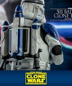 Movies / TV / Sports Hot Toys TV Masterpiece 1/6 Scale Figure - 501st Battalion Clone Trooper - Deluxe (The Clone Wars)