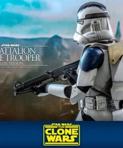 Movies / TV / Sports Hot Toys TV Masterpiece 1/6 Scale Figure - 501st Battalion Clone Trooper - Deluxe (The Clone Wars)