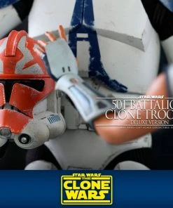 Movies / TV / Sports Hot Toys TV Masterpiece 1/6 Scale Figure - 501st Battalion Clone Trooper - Deluxe (The Clone Wars)