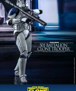 Movies / TV / Sports Hot Toys TV Masterpiece 1/6 Scale Figure - 501st Battalion Clone Trooper (The Clone Wars)