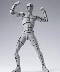 Bandai S.H. Figuarts Body Kun Wireframe (Gray Color Ver.) Anime 9 Bandai S.H. Figuarts Body Kun Wireframe (Gray Color Ver.) Anime