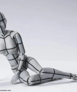 Bandai S.H. Figuarts Body Chan Wireframe (Gray Color Ver.)
