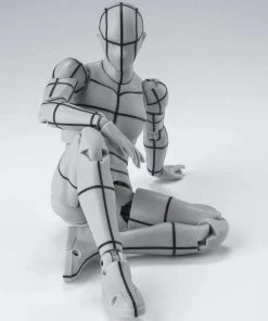 Bandai S.H. Figuarts Body Kun Wireframe (Gray Color Ver.) Anime 8 Bandai S.H. Figuarts Body Kun Wireframe (Gray Color Ver.) Anime