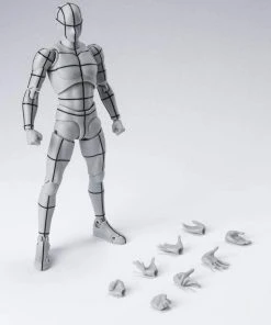 Bandai S.H. Figuarts Body Kun Wireframe (Gray Color Ver.) Anime