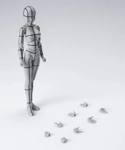 Bandai S.H. Figuarts Body Chan Wireframe (Gray Color Ver.)