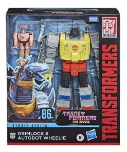 Hasbro Movies / TV / Sports Transformers Studio Series 86 - Leader Grimlock & Autobot Wheelie