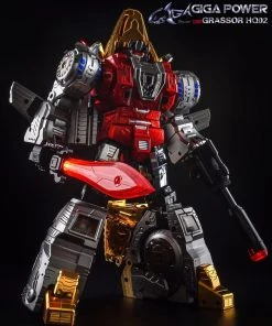 GigaPower Gigasaur HQ-02 Grassor ( Chrome Version )