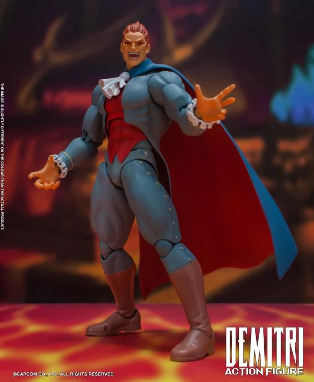 Storm Collectibles - Darkstalkers Demitri Maximoff 1/12 Scale Figure Video Games 6 Storm Collectibles - Darkstalkers Demitri Maximoff 1/12 Scale Figure Video Games