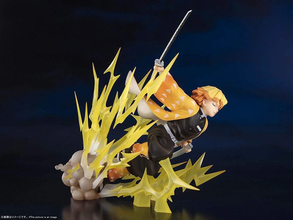 Bandai Demon Slayer: Kimetsu No Yaiba FiguartsZERO - Agatsuma Zenitsu Thunder Breathing (Breath Of Thunder) New Arrivals 4 Bandai Demon Slayer: Kimetsu No Yaiba FiguartsZERO - Agatsuma Zenitsu Thunder Breathing (Breath Of Thunder) New Arrivals