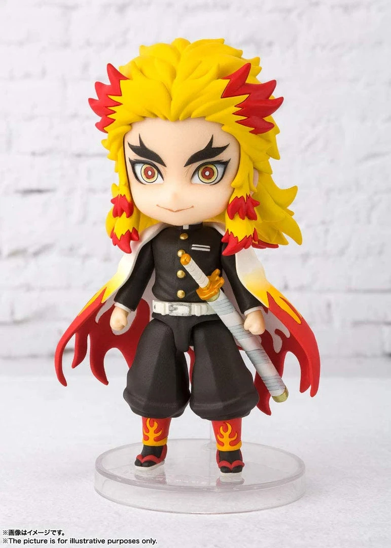 Bandai Demon Slayer - Kimetsu No Yaiba Figuarts Mini - Rengoku Kyojuro Anime 4 Bandai Demon Slayer - Kimetsu No Yaiba Figuarts Mini - Rengoku Kyojuro Anime