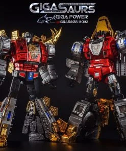 GigaPower Gigasaur HQ-02 Grassor ( Chrome Version )