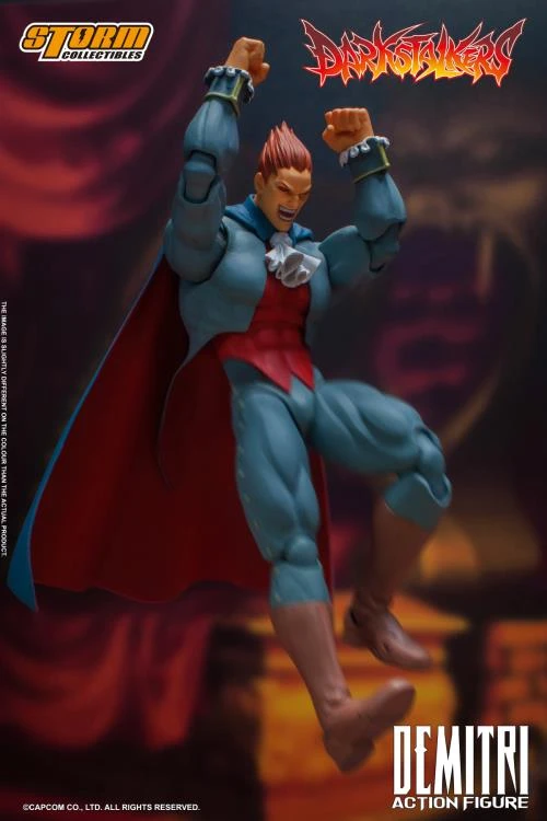 Storm Collectibles - Darkstalkers Demitri Maximoff 1/12 Scale Figure Video Games 8 Storm Collectibles - Darkstalkers Demitri Maximoff 1/12 Scale Figure Video Games