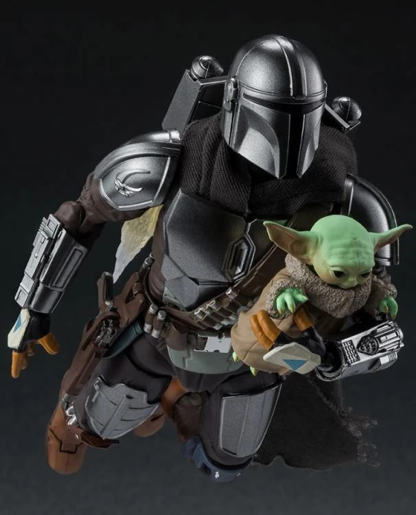 Bandai The Mandalorian S.H.Figuarts The Mandalorian And Grogu Figure Set 8 Bandai The Mandalorian S.H.Figuarts The Mandalorian And Grogu Figure Set