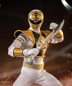 ThreeZero 1/6 Scale Figure - Mighty Morphin Power Rangers - White Ranger