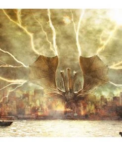 Bandai S.H.MonsterArts - Godzilla: King Of The Monsters - King Ghidorah (Special Color Ver. )