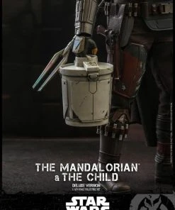 Star Wars Hot Toys - The Mandalorian & The Child (Deluxe Ver.) 1/6 Scale Collectible Figure