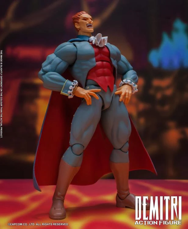 Storm Collectibles - Darkstalkers Demitri Maximoff 1/12 Scale Figure Video Games 5 Storm Collectibles - Darkstalkers Demitri Maximoff 1/12 Scale Figure Video Games