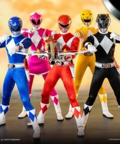 Threezero 1/6 Scale Figure - Mighty Morphin Power Rangers - Core Rangers & Green Ranger 6-Pack