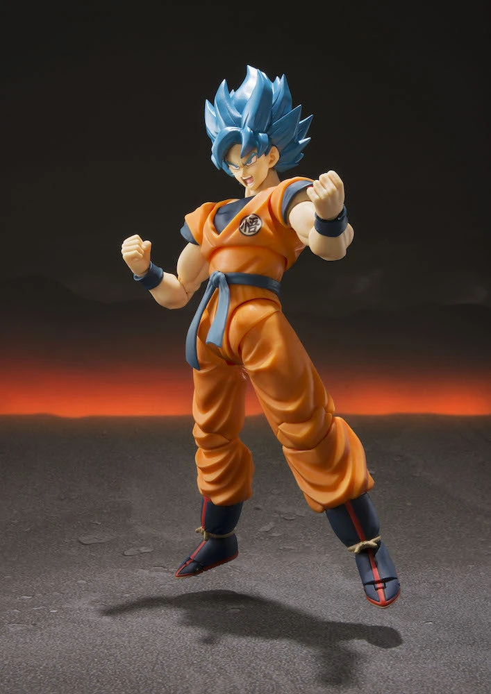 Bandai S.H. Figuarts Dragon Ball Super: Broly - Super Saiyan God Super Saiyan Goku Anime 8 Bandai S.H. Figuarts Dragon Ball Super: Broly - Super Saiyan God Super Saiyan Goku Anime