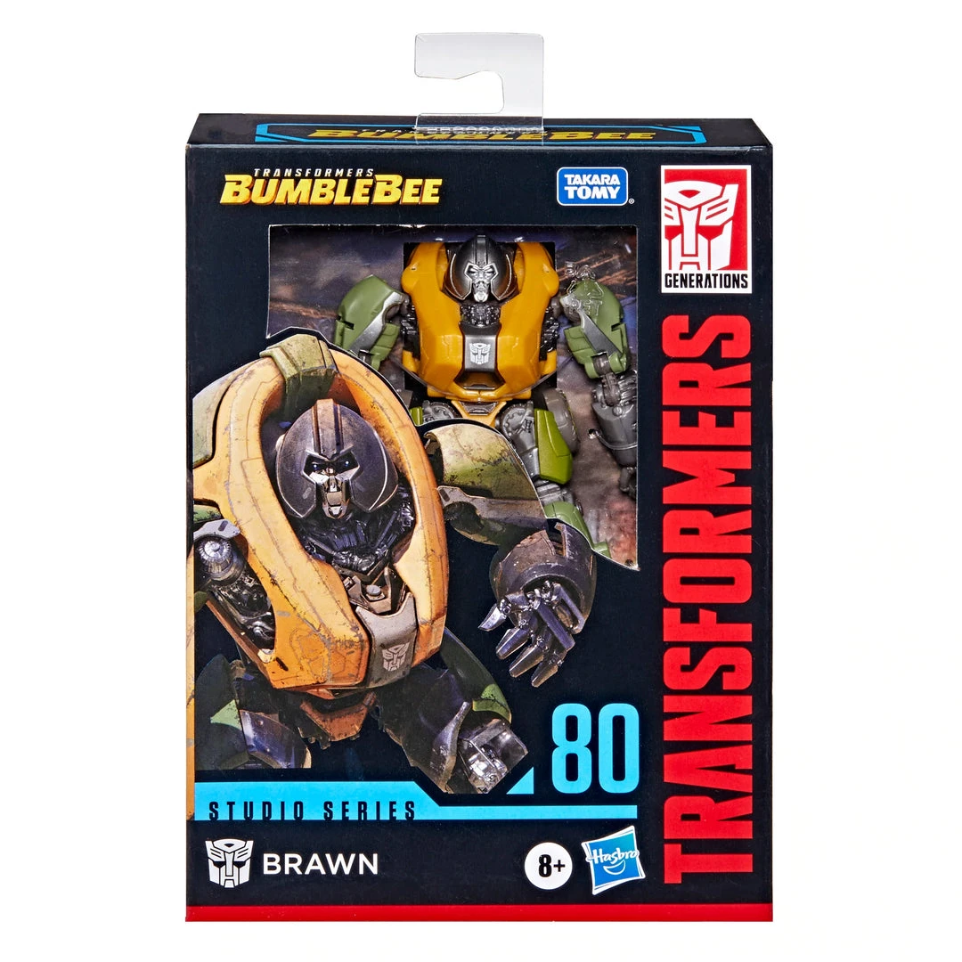 Hasbro Transformers Studio Series 80 - Deluxe Brawn - Transformers: Bumblebee 3 Hasbro Transformers Studio Series 80 - Deluxe Brawn - Transformers: Bumblebee