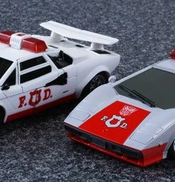 Takara Tomy Masterpiece MP-14+ Red Alert - Anime Colored Variant