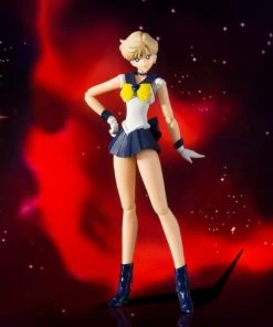 Bandai S.H. Figuarts Sailor Moon - Sailor Uranus - Animation Color Edition "Pretty Guardian Sailor Moon"
