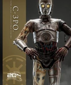 Pre-Orders Hot Toys Movie Masterpiece Series - Star Wars Episode II: Attack Of The Clones - C-3PO