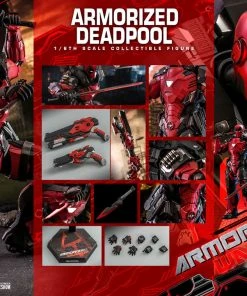 Pre-Orders Hot Toys Comic Masterpiece 1/6 Scale Figure - Armorized Deadpool