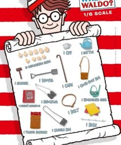 Blitzway Where's Waldo? MEGAHERO Waldo 1/6 Scale Figure (With Bonus)