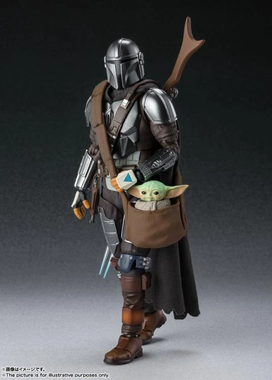 Bandai The Mandalorian S.H.Figuarts The Mandalorian And Grogu Figure Set 6 Bandai The Mandalorian S.H.Figuarts The Mandalorian And Grogu Figure Set