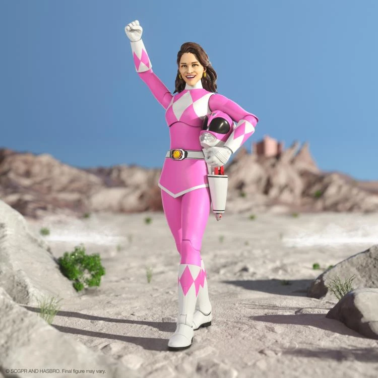 Super 7 Mighty Morphin Power Rangers Ultimates Pink Ranger 5 Super 7 Mighty Morphin Power Rangers Ultimates Pink Ranger