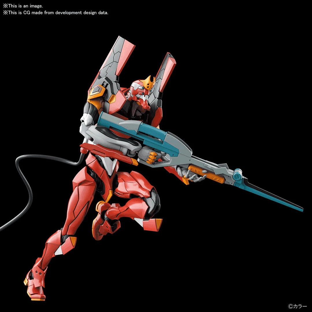 Anime Bandai Evangelion RG - Evangelion Production Model EVA Unit-02 4 Anime Bandai Evangelion RG - Evangelion Production Model EVA Unit-02